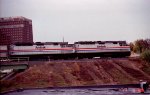 AMTK 266 & 362 lead a train northbound 